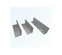 SECUPRO Equerre de fixation en z pour ventouse électromagnétique en applique - 500 kg