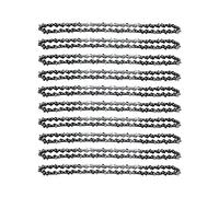 SECURA 10x chaîne de scie 35cm 3/8 52 TG 1,1 mm compatible avec Makita DUC353 tronçonneuse
