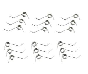 SECURA 18x Set de dents à ressort compatible avec WOLF-Garten VA 389 B 16AHHJ0H650 (2018) Scarificateur