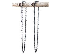 SECURA 2 Chaînes compatible avec Ryobi HCS36 Tronçonneuse avec 45cm 3/8LP 60M 1,3mm