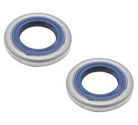SECURA 2x Bagues d'étanchéité 26,2x15,4x4mm compatible avec Jonsered GR41 (1998-06) Débroussailleuse