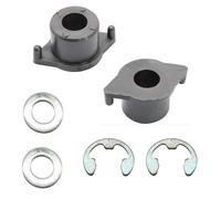 SECURA 2x Douille de roue avant compatible avec Stiga Garden Compact E 299971581/08V (2008) Tracteur de pelouse