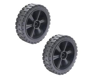 SECURA 2x Roue Ø200mm compatible avec Zipper Zi-HS8 Fendeuse à bois