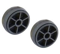 SECURA 2x Roue Ø90mm compatible avec Scheppach HP1800S Plaque Vibrante