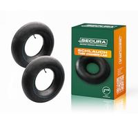 SECURA 2x Schlauch 18x6.50-8 | 16x6.50-8 | 16x7.50-8 Schläuche mit Winkelventil TR87