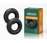 SECURA 2x Schlauch 18x8.50-8 | 18x6.50-8 Schläuche mit geradem Ventil TR13
