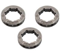 SECURA 3x Bague de remplacement 3/8' 7 dents compatible avec Husqvarna 268 Tronçonneus