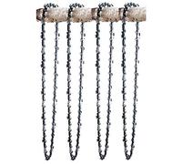 SECURA 4 Chaînes à gouge carrée compatible avec Ego PSX2500 Tronçonneuse avec 25cm 3/8LP 40M 1,1mm