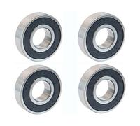 SECURA 4x Roulement de roue compatible avec Stiga Multiclip 747 AE 298471078/ST1 (2022) Tondeuse à gazon