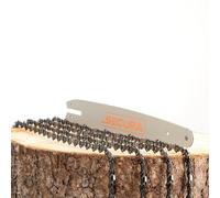 SECURA 4x Sägekette + Schwert 1/4 1,1mm 72 35cm HM kompatibel mit Stihl Motorsäge