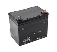 SECURA Batterie 12V 22Ah (+ pôle droite) compatible avec AL-KO T14-110 SD Tracteur de pelouse