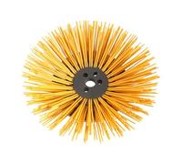 SECURA Brosse circulaire en nylon compatible avec AS-Motor AS 30 WeedHex 160 Désherbeuse