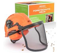 SECURA Casque forestier Equipement de protection Protection du visage Casque de protection forestier Protection