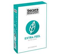 Secura Extra Feel 48pcs Box Préservatifs Transparent 18 cm