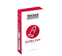Secura Extra Fun - préservatif texturé - 53mm - boîte de 12