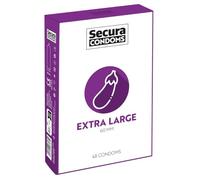 Secura Aubergine - préservatif extra large - 60mm - 48