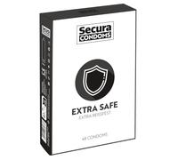 Secura Extra Safe 48pcs Box Préservatifs Transparent 18 cm