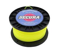 SECURA fil de coupe 3mm x 100m hexagonal nylon professionnel pour débroussailleuse, compatible avec STIHL