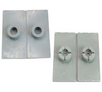 SECURA Guides en plastique compatible avec Scheppach HL760L Fendeuse à bois
