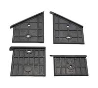 SECURA Guides en plastique en haut compatible avec Scheppach Compact 8T 59054259969 Fendeuse à bois