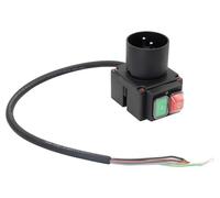 SECURA Interrupteur pour fendeuse de bûches 230V compatible avec AL-KO, Atika, Güde, Posch, etc.