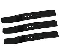 SECURA Jeu de lames (éjection) compatible avec Husqvarna R316T 967291601 (112cm Carter de coupe) Tracteur de pelouse