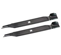 SECURA Jeu de lames (high-lift) compatible avec Poulan 2D3B3B (2006-03) Tracteur de pelouse