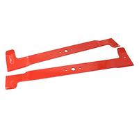 SECURA Jeu de lames (high-lift) compatible avec Stiga Estate 7122 HWS Tracteur de pelouse