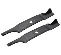 SECURA Jeu de lames (high-lift) compatible avec White L 145H 13AP416F680 (2000) Tracteur de pelouse