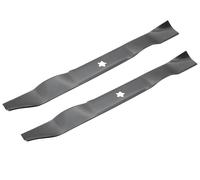 SECURA Jeu de lames (mulching) compatible avec Husqvarna LTH174 960410244 Tracteur de pelouse