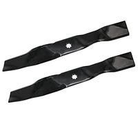 SECURA Jeu de lames (mulching) compatible avec John Deere X300 Tracteur de pelouse