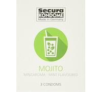 Secura Mojito Pack de 3 Préservatifs