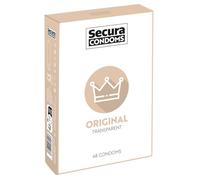 Secura Original 48pcs Box Préservatifs Transparent 18 cm