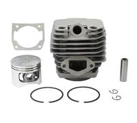 SECURA Piston + cylindre avec joint de pied de cylindre Ø45mm compatible avec Rotfuchs RS5200 Tronçonneus