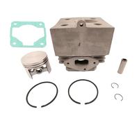 SECURA Piston + cylindre avec joint de pied de cylindre Ø46mm compatible avec Stihl BR420 C Souffleur