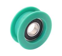 SECURA Poulie de guidage Châssis Ø52mm compatible avec John Deere LR135 Tracteur de pelouse