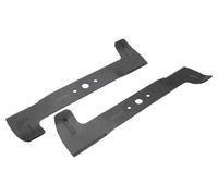 SECURA set de lames 2x 42 cm compatible avec Alpina Stiga Mr Gardener Gardol Castelgarden EFCO Solo Iseki tracteur de pelouse 182004358/0 182004359/0