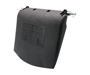 SECURA Trappe d'éjection compatible avec Alpina AL5 51 SHQ 299536830/A12 (2011) Tondeuse à gazon