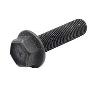 SECURA Vis de lame (fil droite) compatible avec MrBricolage MBA14592BR2 960610248 Tracteur de pelouse