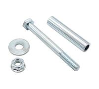 SECURA Vis + écrou pour roue jockey compatible avec Alpina AT3 98 A Tracteur de pelouse