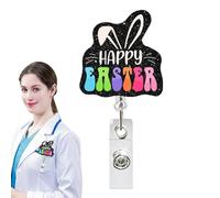 Secure Access: Easter Badge Reels Retractable Utilise conveniently with strong grip ; effortlessly open with both hands, securely attach to clothing for quick use