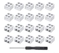 Secure Connection Solutions Lot de 20 connecteurs LED sans soudure pour bande lumineuse 10 mm