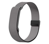 Secure Fit Brassard de rechange avec fermeture, gris foncé | Construction en nylon textile doux pour le cyclisme, la course à pied et l'exercice de gym