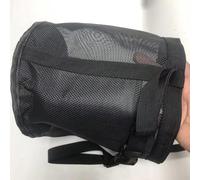 Secure Fit Sac d'alimentation pour chevaux avec maille respirante, sangles réglables, fond imperméable pour protéger la nourriture, style muselière pour alimentation régulée des chevaux (S)