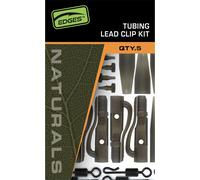 Secure Fox Edges Naturals Tubing Leadclip Kit 5St