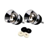 Secure Instrument Pins, Steel Guitar Strap Buttons Set, Fast Lock Strap Retention Hardware, Flat Head End Pin Connectors, Stable Instrument Support Fittings, Musical Gear Replacement Hardware Kit