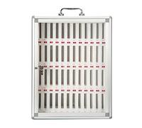 Secure le Phone Lockers - Armurerie murale en aluminium avec 12/24/36/48/60 emplacements pour une utilisation militaire et scolaire - Solution idéale pour un appareil sûr