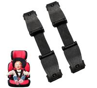 Secure Lot de 2 sangles de siège de voiture anti-échappement - Harnais de sécurité pour enfants Clips poitrine pour une meilleure protection dans les véhicules