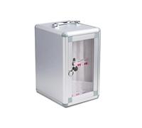 Secure Mobile Phone Storage Cabinetlockable Aluminum Alloy Spacesaving Design for Classroom Office & Public Spacesdurable & Safe Solution for Device Management,8slots