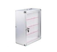 Secure Mobile Phone Storage Cabinetlockable Aluminum Alloy Spacesaving Design for Classroom Office & Public Spacesdurable & Safe Solution for Device Management,48slots